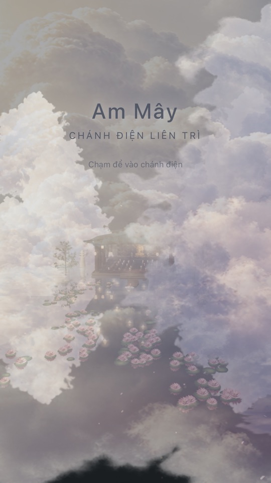 Am Mây lấp ló trong mây
